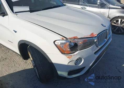 2015 BMW X3 xDrive28I из США, поврежденный, VIN 5UXWX9C58F0D53162